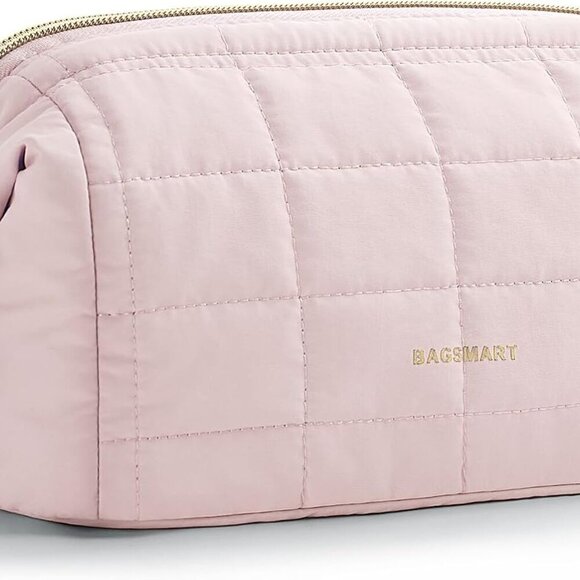 Handbags - Makeup Bag Travel Toiletry Bag, Puffy Padded Make Up Bags for Women Makeup Organ